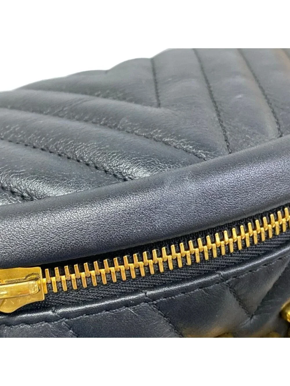 Louis Vuitton Waist Pouch New Wave Bum Bag Noir Leather